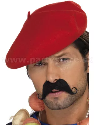 Baret - REMY - francúzsky, červený