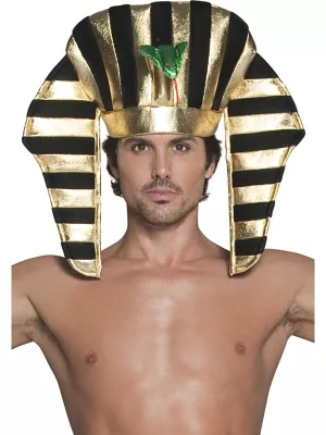 Čiapka - FARAÓN MENTUHOTEP - čierno - zlatá