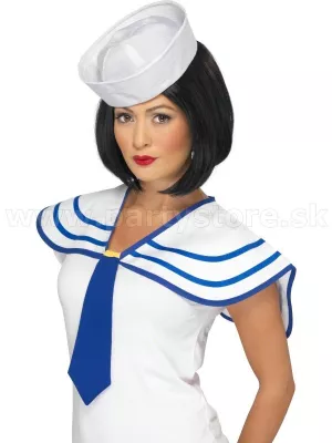 Set- GOLIER S VIAZANKOU - unisex, bielo - modrý