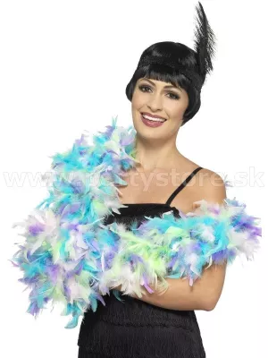 Boa - DELUXE PASTEL MIX - viacfarebné 80 gram. dĺžka 180 cm, perie