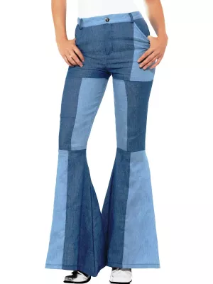 Nohavice - DELUXE PATCHDOWK JEANS - elastické, dámske