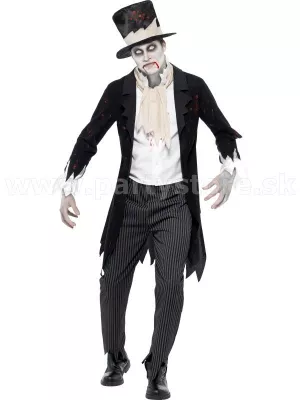 Kostým - ZOMBIE ŽENÍCH - pánsky