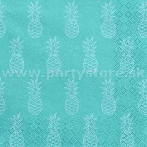 Obrúsky - ALOHA - ANANÁSY - 33 x 33 cm, bal. 20 ks, papier