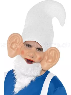 Maska - ŠKRIATOK - 32 x 15 cm, penová s ušami