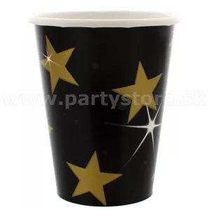 Poháre - HOLLYWOOD - STAR ATTRACTION - 266 ml, bal. 8 ks, papier