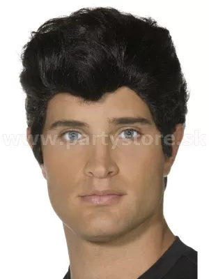 Parochňa - GREASE - DANNY - Official - čierna, krátko vlasá, pánska