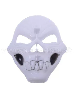 Maska - NETVOR FANTASY - biela, plast