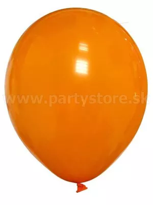 Balón pastel 26 cm - ORANŽOVÝ - latex