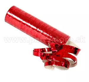 Serpentíny - HOLOGRAPHIC - červené