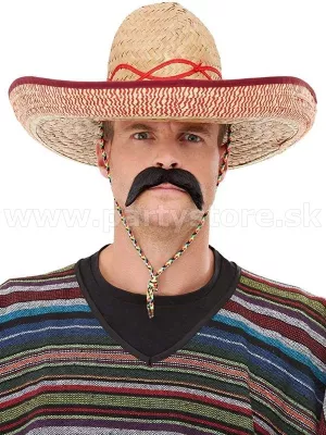 Klobúk - SOMBRERO DE PAJA - CULEBRA - priemer 50 cm, slamený