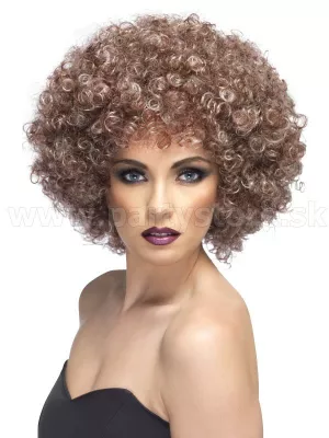 Parochňa - AFRO NATURAL - hnedá, prírodné kučery, dámska
