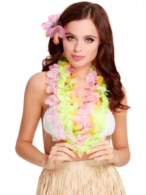 Veniec - náhrdelník - HAWAIIAN PASTEL - mix farieb, bal. 3 ks
