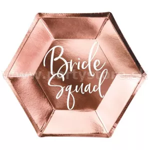 Taniere - BRIDE SQUAD - priemer 23 cm, bal. 6 ks, papier