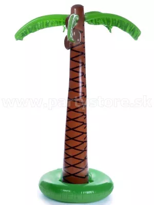 Palma nafukovacia - COCO - hnedo zelená, kokosová, výška 170 cm