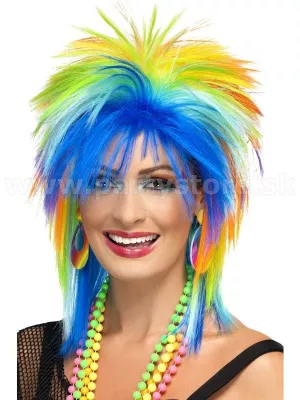 Parochňa - 80s RAINBOW PUNK - dúhová, dámska