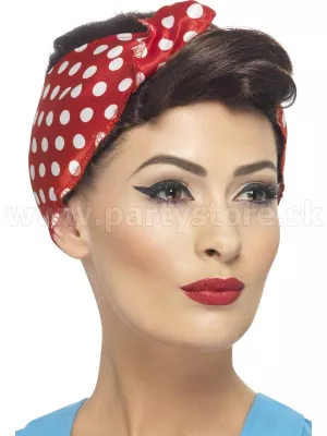 Parochňa - 40s ROSIE - hnedá so šatkou, dámska