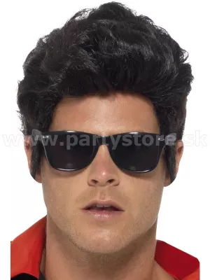 Okuliare - 50s ROCK AND ROLL BLUES - čierne, plastové