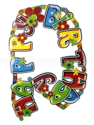 Banner narodeninový - HAPPY BIRTHDAY - 220 x 17 cm, kartónový papier