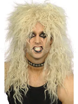 Parochňa - HARD ROCKER X - blond, dlhá 66 cm, strapatá, pánska
