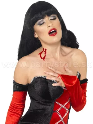 Horor Make Up - UHRYZNUTIE UPÍROM - set, špeciálny hororový efekt