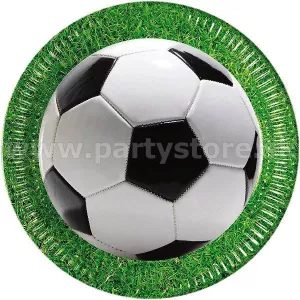 Taniere - FOOTBALL PARTY - priemer 23 cm, bal. 8 ks, papier