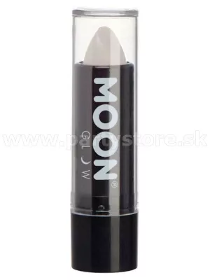 Rúž na pery - UV NEON - MOON GLOW - BIELY, svietiaci pod UV