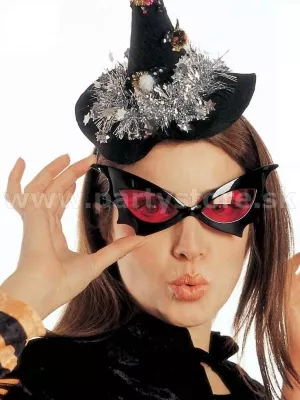 Okuliare - BAT WOMAN - NETOPIER - čierny rám, plast