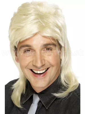 Parochňa - 80s STYLE JASON - blond, dlhá 30 cm, pánska