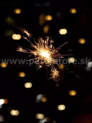 Prskavky - MAGIC GOLD - zlaté, 28 cm, balenie 10 ks