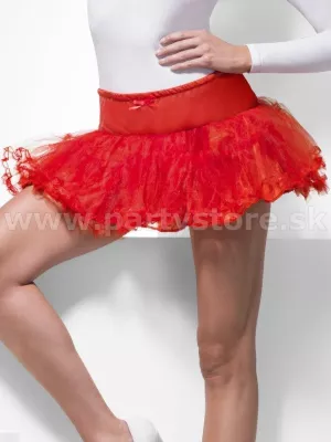 Spodnička tylová - TUTU - THE DANCE CLASS - krátka, červená