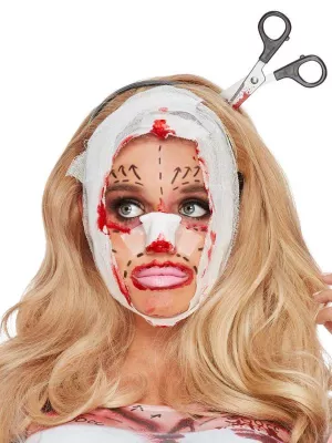 Čelenka - NOŽNICE PRACOVNÉ V HLAVE - plastová