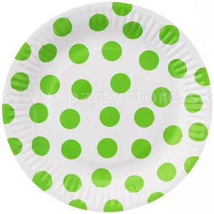 Taniere - RETRO BODKY - priemer 18 cm, bal. 6 ks, papier