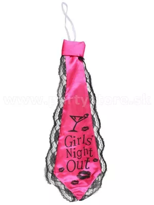 Viazanka - GIRLS NIGHT OUT - saténová s čipkou
