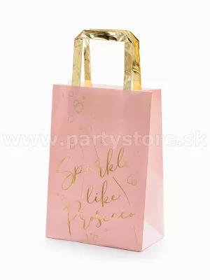 Tašky darčekové - PROSECCO - 18 x 26 x 10 cm, bal. 6 ks, papier