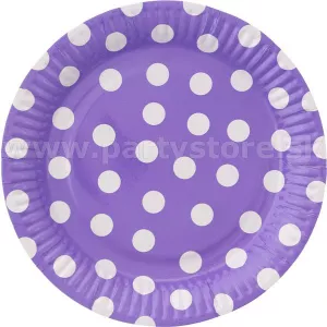 Taniere - RETRO BODKY - priemer 23 cm, bal. 6 ks, papier