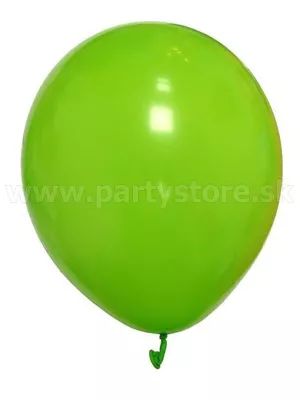 Balón pastel 26 cm - ZELENÝ - KIWI - latex