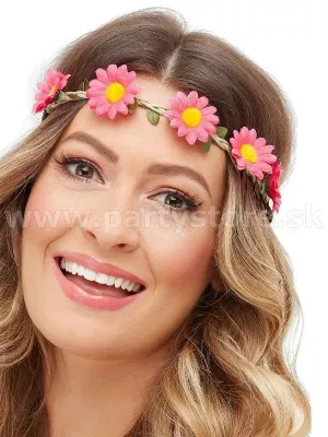 Čelenka venček - BOHO HAWAIIAN / HIPPIE - mix farieb, bal. 3 ks